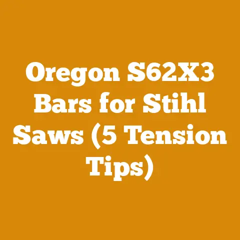 Oregon S62X3 Bars for Stihl Saws (5 Tension Tips)