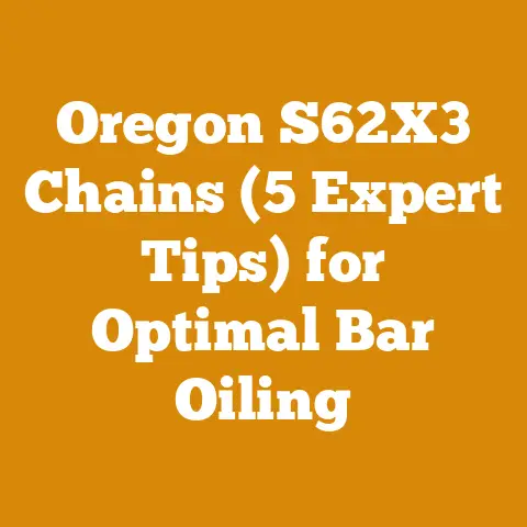 Oregon S62X3 Chains (5 Expert Tips) for Optimal Bar Oiling