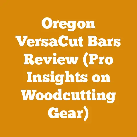 Oregon VersaCut Bars Review (Pro Insights on Woodcutting Gear)