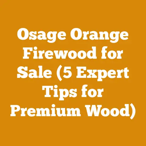 Osage Orange Firewood for Sale (5 Expert Tips for Premium Wood)