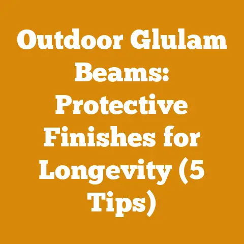 Outdoor Glulam Beams: Protective Finishes for Longevity (5 Tips)