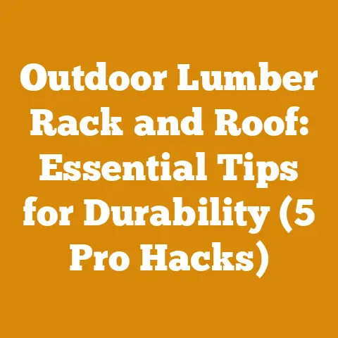 Outdoor Lumber Rack and Roof: Essential Tips for Durability (5 Pro Hacks)