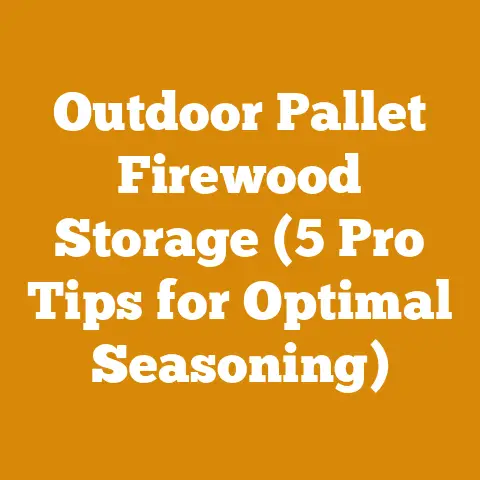 Outdoor Pallet Firewood Storage (5 Pro Tips for Optimal Seasoning)