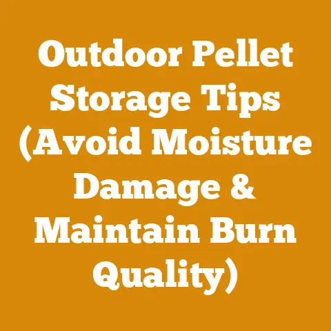 Outdoor Pellet Storage Tips (Avoid Moisture Damage & Maintain Burn Quality)