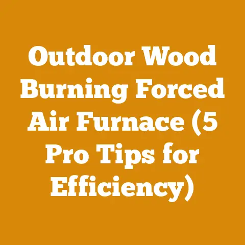 Outdoor Wood Burning Forced Air Furnace (5 Pro Tips for Efficiency)