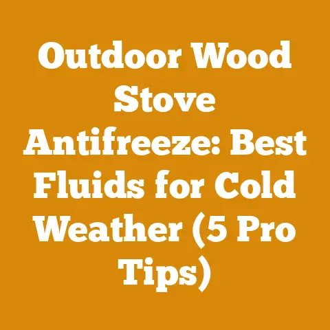 Outdoor Wood Stove Antifreeze: Best Fluids for Cold Weather (5 Pro Tips)