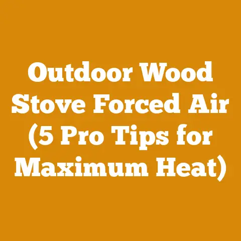 Outdoor Wood Stove Forced Air (5 Pro Tips for Maximum Heat)