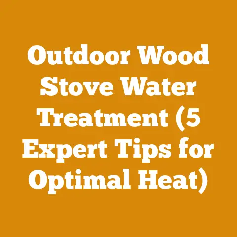 Outdoor Wood Stove Water Treatment (5 Expert Tips for Optimal Heat)