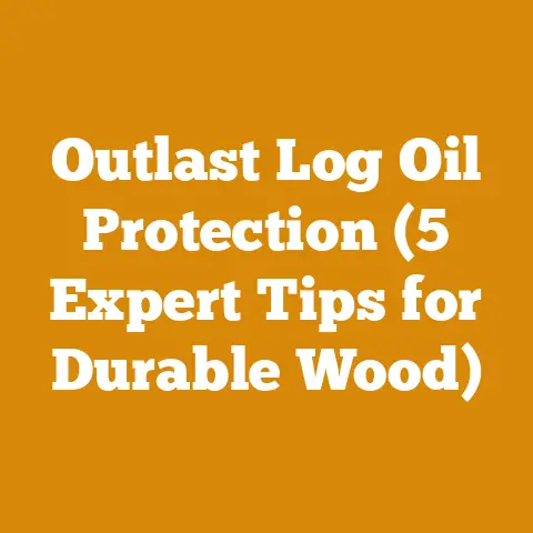 Outlast Log Oil Protection (5 Expert Tips for Durable Wood)