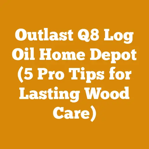 Outlast Q8 Log Oil Home Depot (5 Pro Tips for Lasting Wood Care)