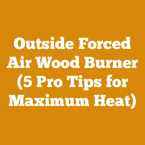 Outside Forced Air Wood Burner (5 Pro Tips for Maximum Heat)
