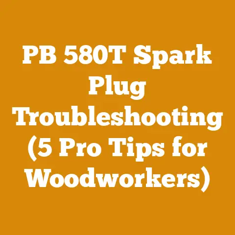 PB 580T Spark Plug Troubleshooting (5 Pro Tips for Woodworkers)