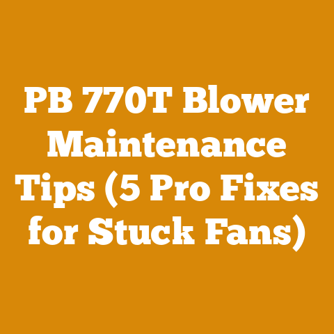 PB 770T Blower Maintenance Tips (5 Pro Fixes for Stuck Fans)