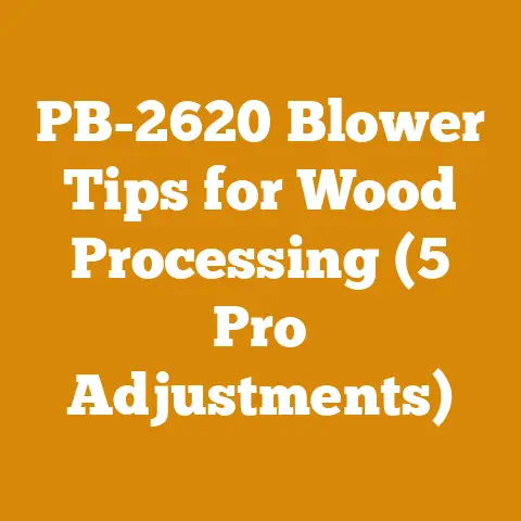 PB-2620 Blower Tips for Wood Processing (5 Pro Adjustments)