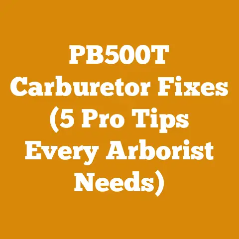 PB500T Carburetor Fixes (5 Pro Tips Every Arborist Needs)