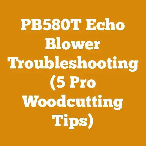 PB580T Echo Blower Troubleshooting (5 Pro Woodcutting Tips)