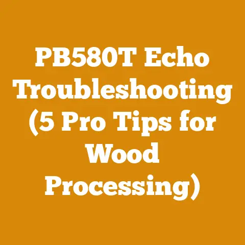 PB580T Echo Troubleshooting (5 Pro Tips for Wood Processing)
