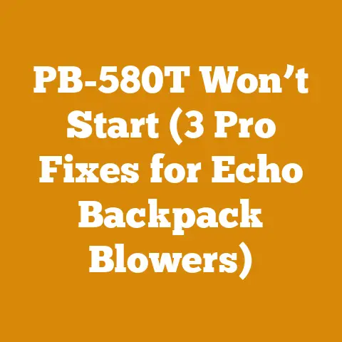 PB-580T Won’t Start (3 Pro Fixes for Echo Backpack Blowers)