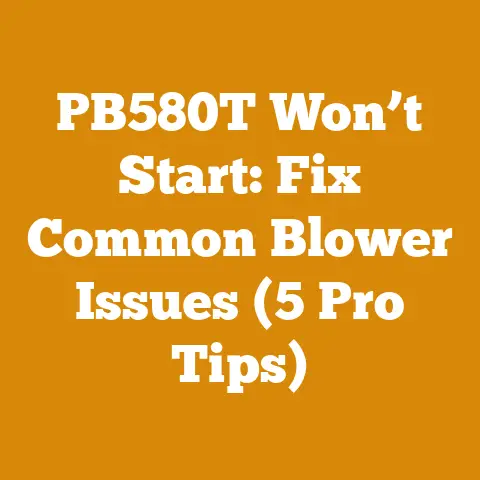 PB580T Won’t Start: Fix Common Blower Issues (5 Pro Tips)