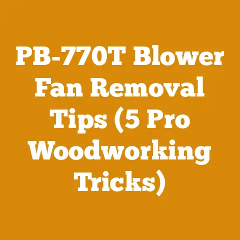 PB-770T Blower Fan Removal Tips (5 Pro Woodworking Tricks)