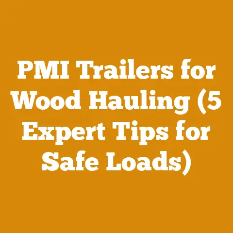 PMI Trailers for Wood Hauling (5 Expert Tips for Safe Loads)