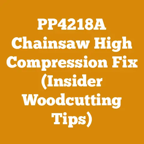 PP4218A Chainsaw High Compression Fix (Insider Woodcutting Tips)