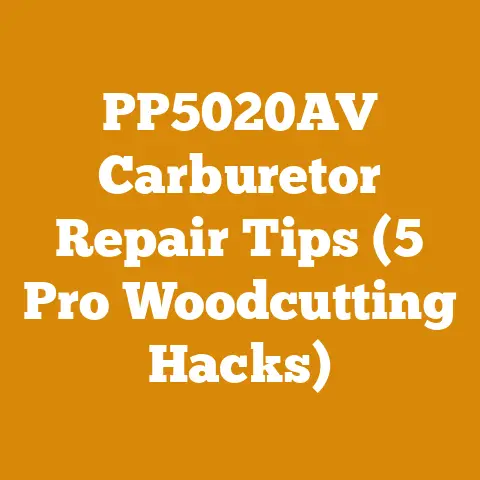 PP5020AV Carburetor Repair Tips (5 Pro Woodcutting Hacks)