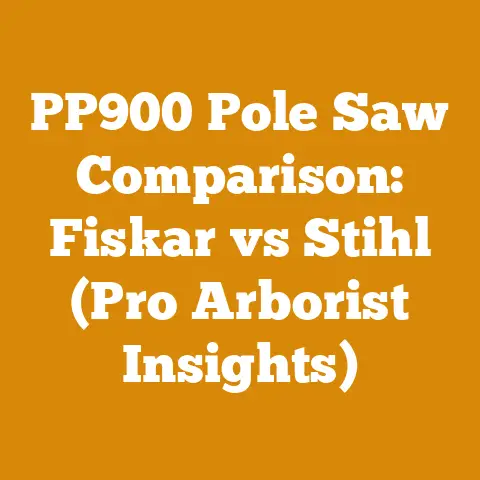 PP900 Pole Saw Comparison: Fiskar vs Stihl (Pro Arborist Insights)