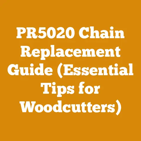 PR5020 Chain Replacement Guide (Essential Tips for Woodcutters)