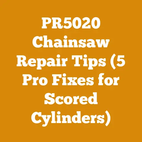 PR5020 Chainsaw Repair Tips (5 Pro Fixes for Scored Cylinders)