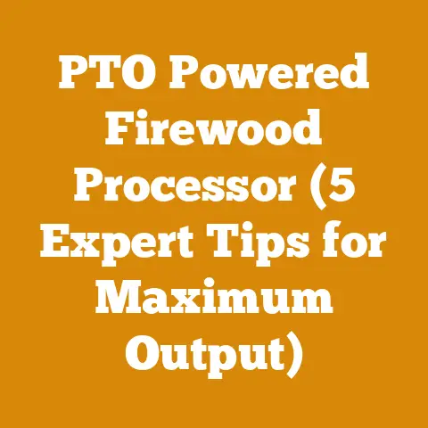 PTO Powered Firewood Processor (5 Expert Tips for Maximum Output)