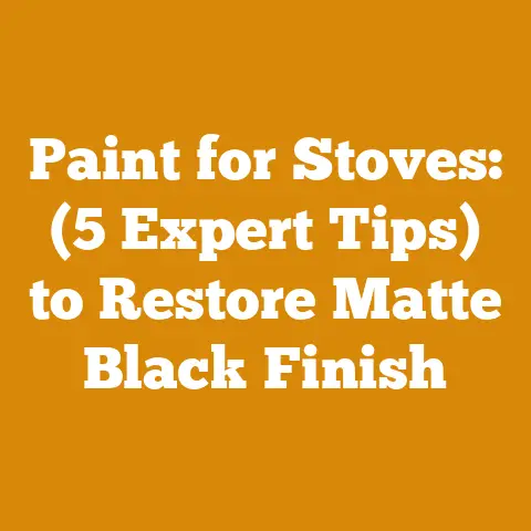 Paint for Stoves: (5 Expert Tips) to Restore Matte Black Finish