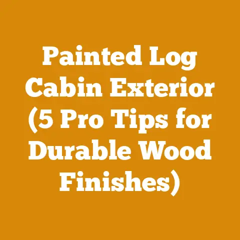 Painted Log Cabin Exterior (5 Pro Tips for Durable Wood Finishes)
