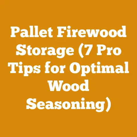 Pallet Firewood Storage (7 Pro Tips for Optimal Wood Seasoning)