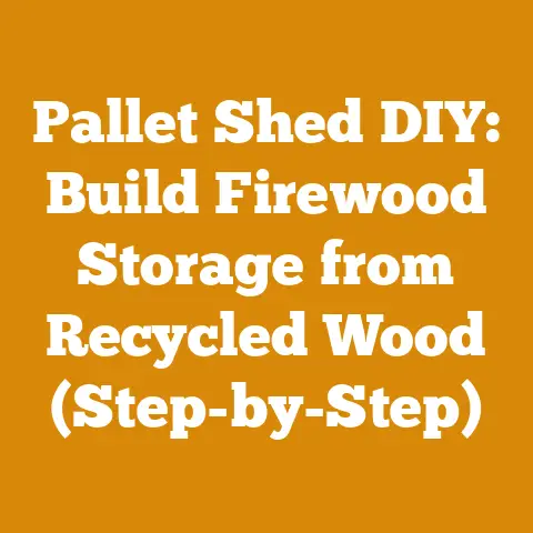 Pallet Shed DIY: Build Firewood Storage from Recycled Wood (Step-by-Step)