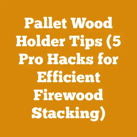 Pallet Wood Holder Tips (5 Pro Hacks for Efficient Firewood Stacking)