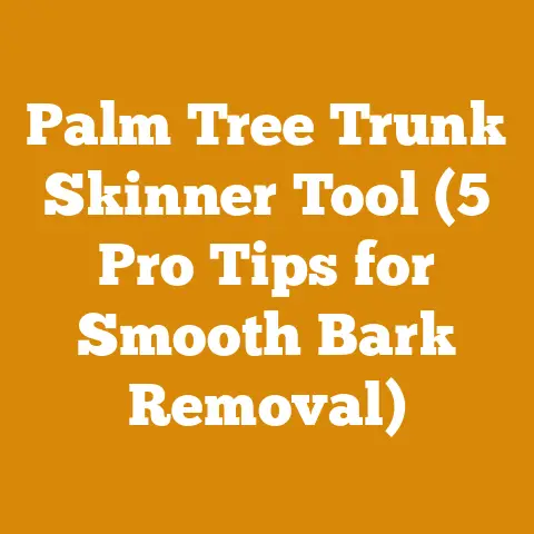 Palm Tree Trunk Skinner Tool (5 Pro Tips for Smooth Bark Removal)
