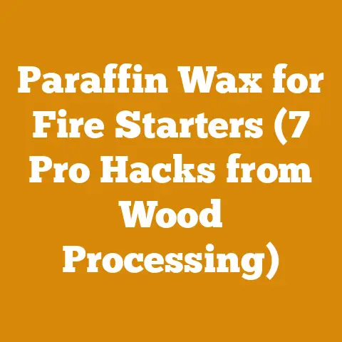 Paraffin Wax for Fire Starters (7 Pro Hacks from Wood Processing)