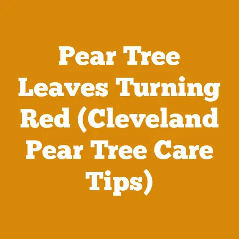 Pear Tree Leaves Turning Red (Cleveland Pear Tree Care Tips)