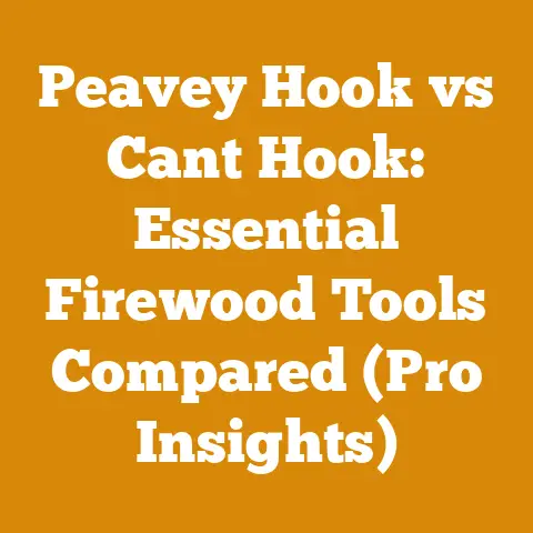 Peavey Hook vs Cant Hook: Essential Firewood Tools Compared (Pro Insights)