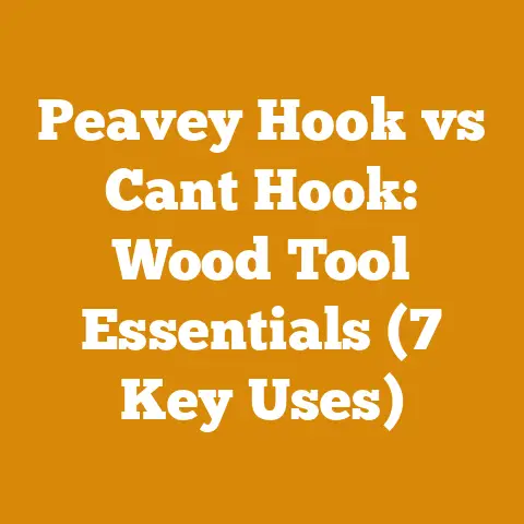 Peavey Hook vs Cant Hook: Wood Tool Essentials (7 Key Uses)
