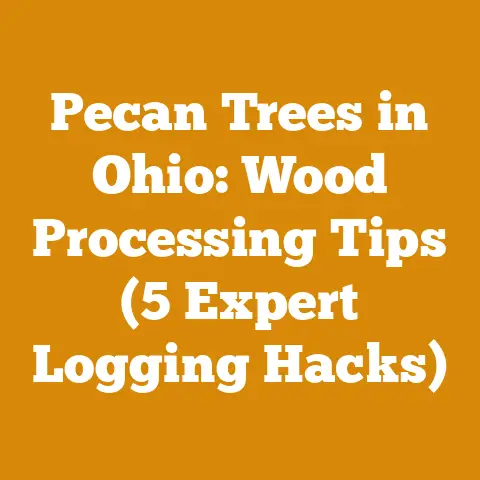 Pecan Trees in Ohio: Wood Processing Tips (5 Expert Logging Hacks)