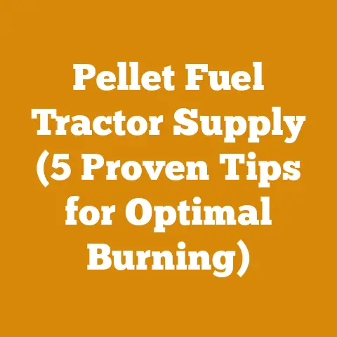 Pellet Fuel Tractor Supply (5 Proven Tips for Optimal Burning)