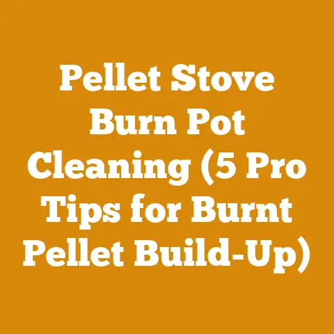 Pellet Stove Burn Pot Cleaning (5 Pro Tips for Burnt Pellet Build-Up)