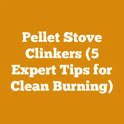 Pellet Stove Clinkers (5 Expert Tips for Clean Burning)