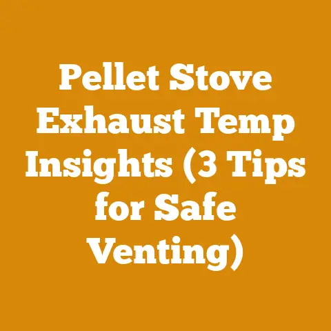 Pellet Stove Exhaust Temp Insights (3 Tips for Safe Venting)