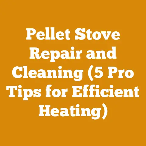 Pellet Stove Repair and Cleaning (5 Pro Tips for Efficient Heating)