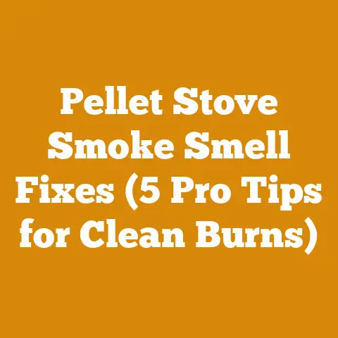 Pellet Stove Smoke Smell Fixes (5 Pro Tips for Clean Burns)