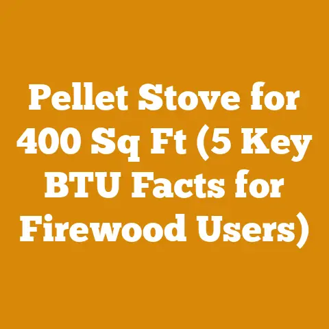 Pellet Stove for 400 Sq Ft (5 Key BTU Facts for Firewood Users)