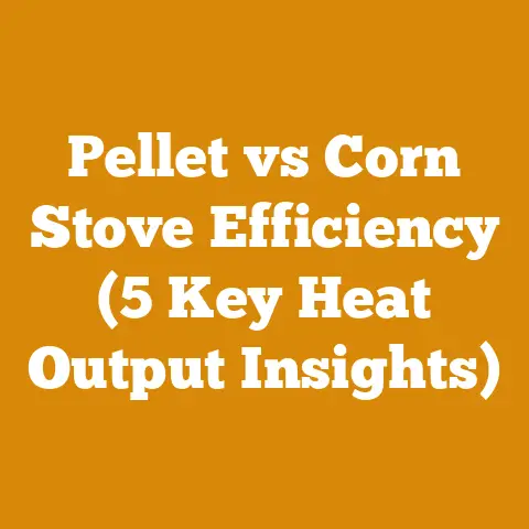 Pellet vs Corn Stove Efficiency (5 Key Heat Output Insights)